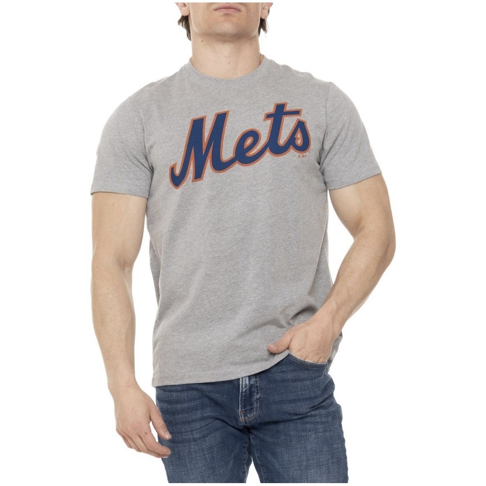 New '47 Brand T-shirt Tee MLB New York‎ Mets Slate Gray Mens Medium